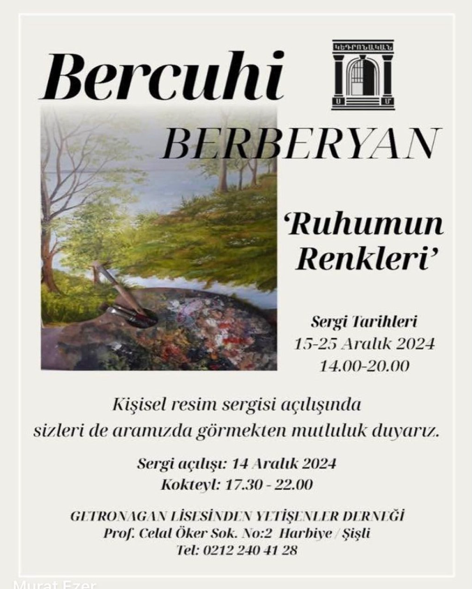 Bercuhi Berberyan 'Ruhumun Renkleri' Sergisi — fotoğraf 1