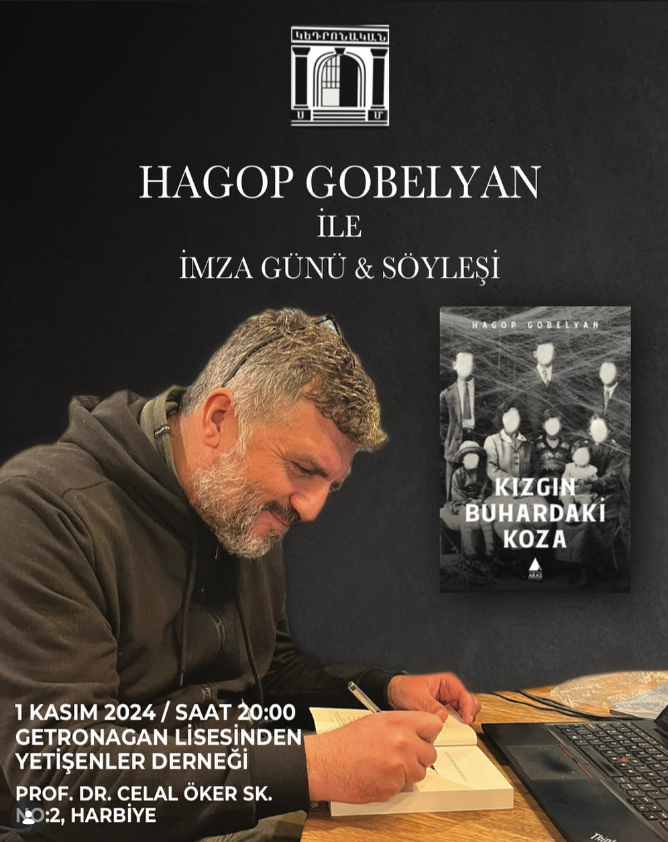 Hagop Gobelyan ile İmza Günü ve Söyleşi — fotoğraf 1